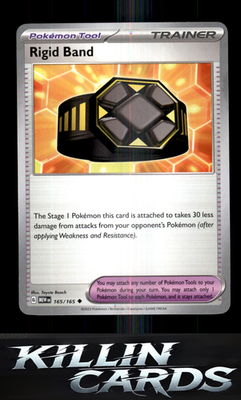 Rigid Band 165/165 Pokemon Uncommon SV: Scarlet & Violet 151 Card NM