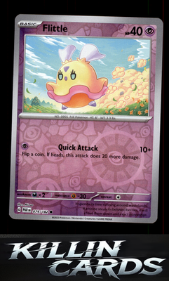 Reverse Holofoil Flittle - 079/182 079/182 Pokemon Common SV04: Paradox Rift Car