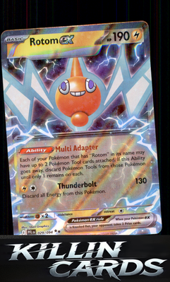 Rotom ex - 029/094 029/094 Pokemon Double Rare ME02: Phantasmal Flames Card NM