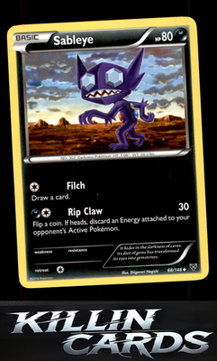 Sableye 68/146 Pokemon Uncommon XY Base Set Card LP