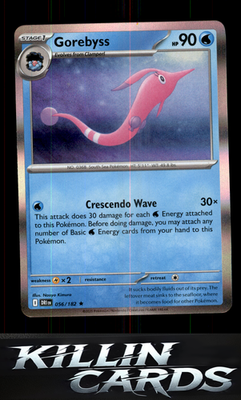 Gorebyss 056/182 Pokemon Rare SV10: Destined Rivals Card NM