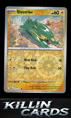Reverse Holofoil Electrike - 075/182 075/182 Pokemon Common SV10: Destined Rival