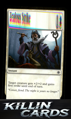 Zealous Strike 41 Magic C Avacyn Restored Card NM