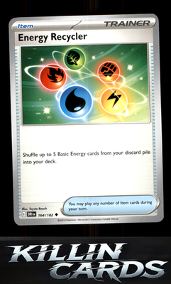 Energy Recycler 164/182 Pokemon Uncommon SV10: Destined Rivals Card NM