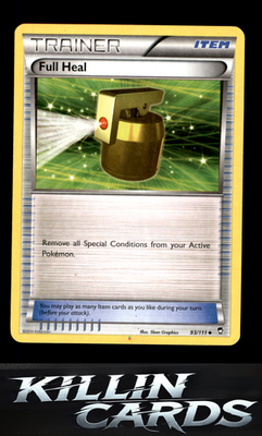 Full Heal 93/111 Pokemon Uncommon XY - Furious Fists Card LP