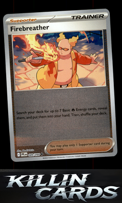 Reverse Holofoil Firebreather - 089/094 089/094 Pokemon Uncommon ME02: Phantasma