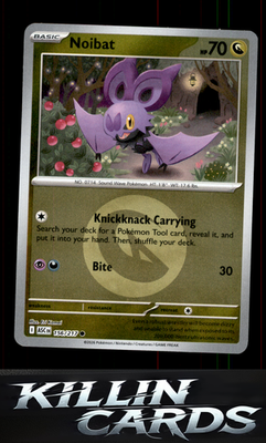 Reverse Holofoil Noibat (Friend Ball) 156/217 Pokemon Common ME: Ascended Heroes
