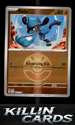 Reverse Holofoil Riolu (Friend Ball) 112/217 Pokemon Common ME: Ascended Heroes