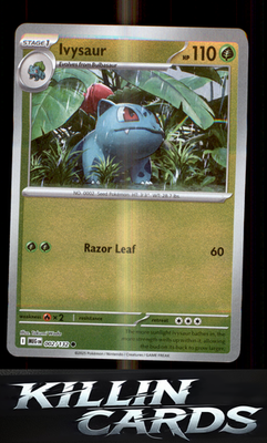 Reverse Holofoil Ivysaur - 002/132 002/132 Pokemon Common ME01: Mega Evolution C