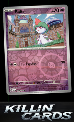 Reverse Holofoil Ralts - 084/198 084/198 Pokemon Common SV01: Scarlet & Violet B