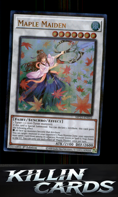 1st Edition Maple Maiden MP23-EN022 YuGiOh Ultra Rare 25th Anniversary Tin: Duel