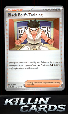 Black Belt's Training - 096/131 096/131 Pokemon Common SV: Prismatic Evolutions