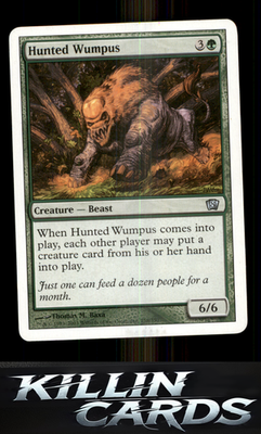 Hunted Wumpus 258 Magic U 8th Edition Card NM