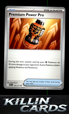 Premium Power Pro 199/217 Pokemon Uncommon ME: Ascended Heroes Card NM