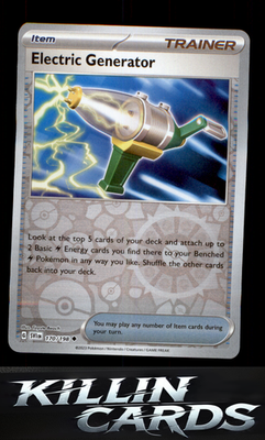 Reverse Holofoil Electric Generator 170/198 Pokemon Uncommon SV01: Scarlet & Vio