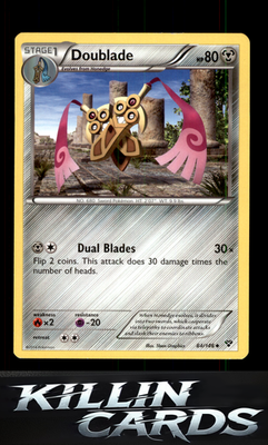 Doublade 84/146 Pokemon Uncommon XY Base Set Card NM