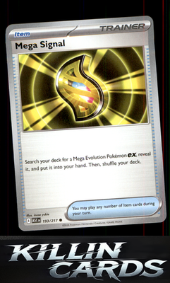 Mega Signal 193/217 Pokemon Common ME: Ascended Heroes Card NM