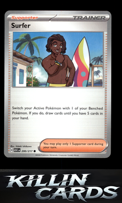 Surfer - 200/217 200/217 Pokemon Common ME: Ascended Heroes Card NM