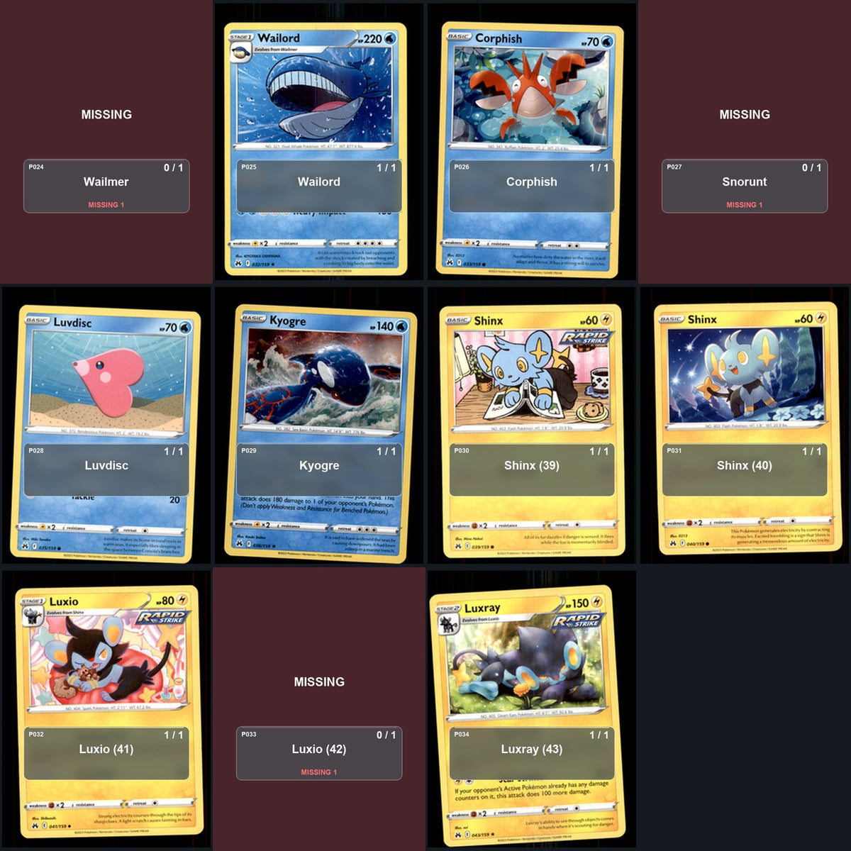 Pokemon TCG SWSH: Crown Zenith C/UC/R Standard Set 90 Cards