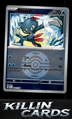 Reverse Holofoil Sneasel (Dusk Ball) 044/217 Pokemon Common ME: Ascended Heroes