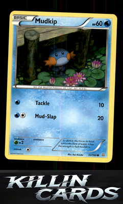 Mudkip 33/160 Pokemon Common XY - Primal Clash Card LP