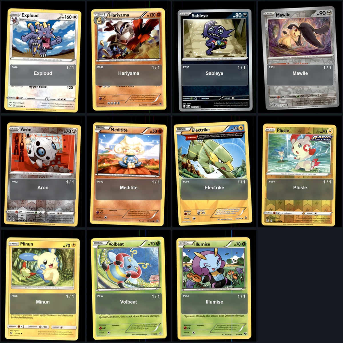 Pokemon TCG Generation 3 Pokemon Pokedex Set 132 Cards Collection