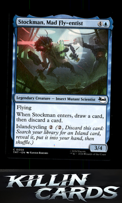 Stockman, Mad Fly-entist 54 Magic C Teenage Mutant Ninja Turtles Card NM