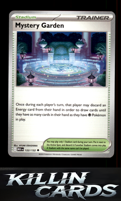 Mystery Garden - 122/132 122/132 Pokemon Uncommon ME01: Mega Evolution Card NM