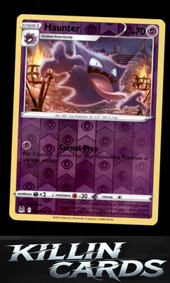 Reverse Holofoil Haunter 065/196 Pokemon Uncommon SWSH11: Lost Origin Card NM