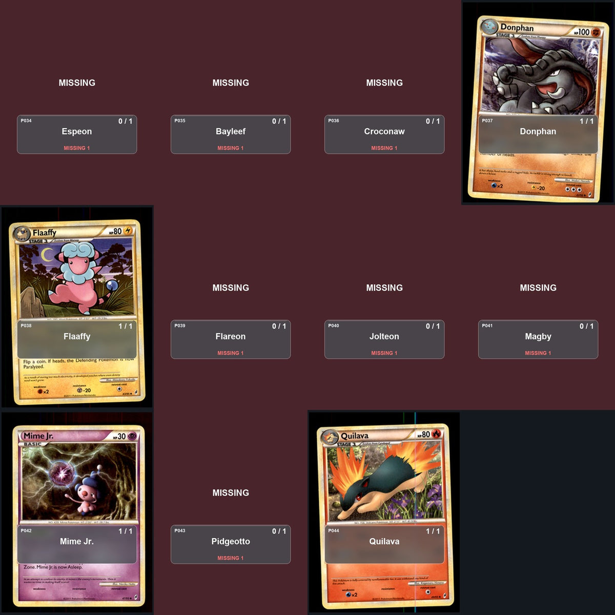 Pokemon TCG Call of Legends C/UC/R Standard Set 28 Cards