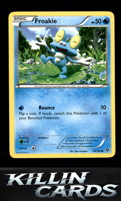Froakie 39/146 Pokemon Common XY Base Set Card LP