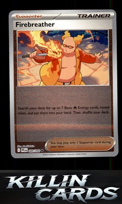 Reverse Holofoil Firebreather - 089/094 089/094 Pokemon Uncommon ME02: Phantasma