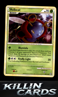 Volbeat 82/102 Pokemon Common Triumphant Card LP