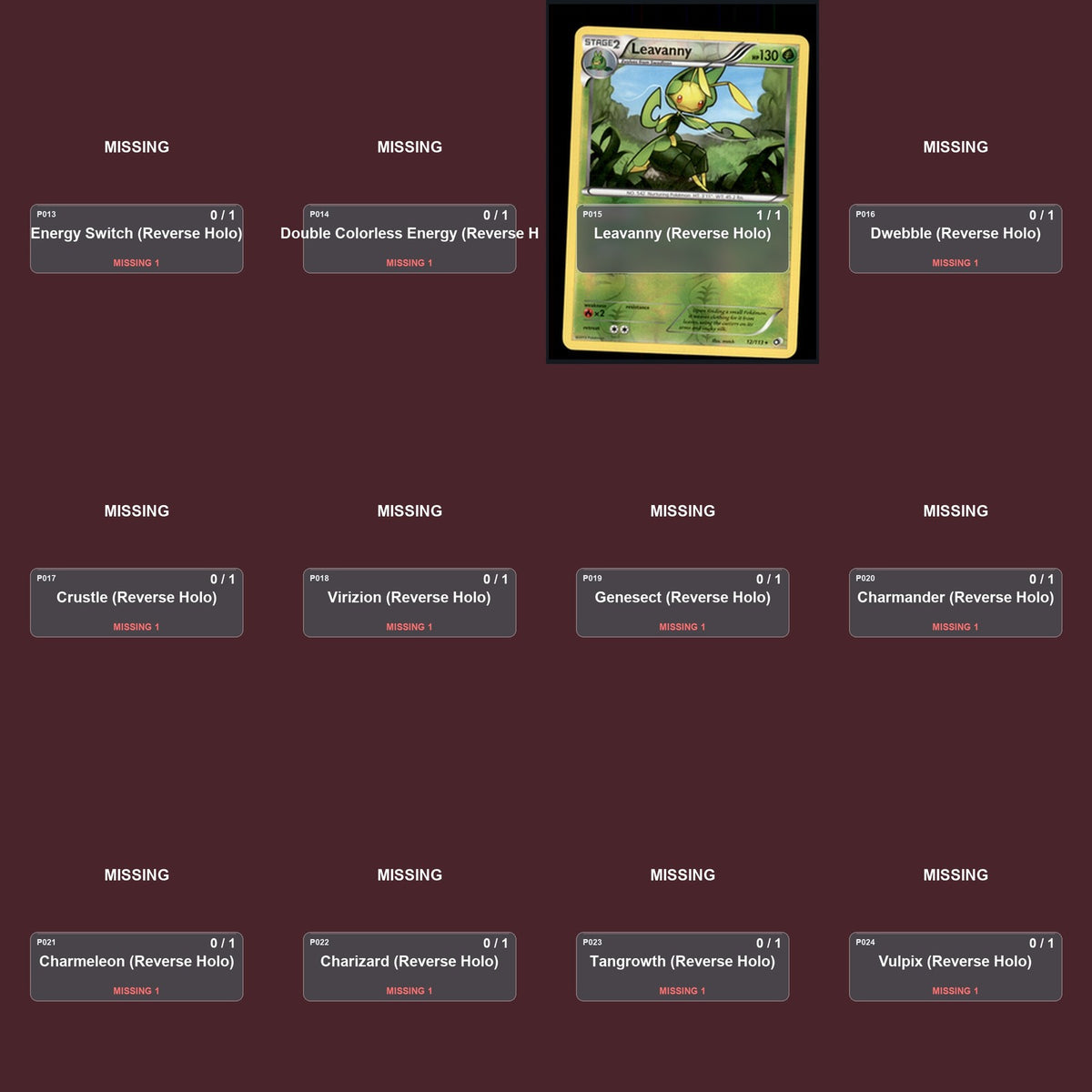 Pokemon TCG Legendary Treasures Reverse Holo Master Set 2 Reverse Holo Card