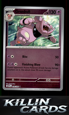 Reverse Holofoil Granbull 038/094 Pokemon Uncommon ME02: Phantasmal Flames Card