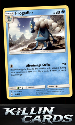 Frogadier 52/214 Pokemon Uncommon SM - Unbroken Bonds Card NM