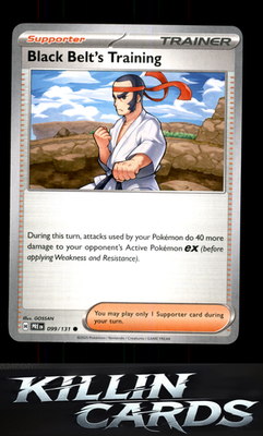 Black Belt's Training - 099/131 099/131 Pokemon Common SV: Prismatic Evolutions
