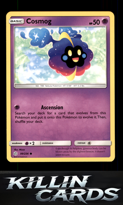 Cosmog - 99/236 99/236 Pokemon Common SM - Cosmic Eclipse Card NM