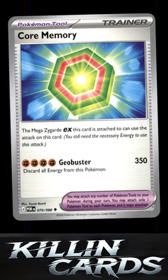 Core Memory 070/088 Pokemon Uncommon ME03: Perfect Order Card NM
