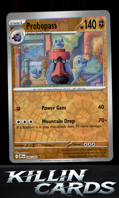 Reverse Holofoil Probopass 098/182 Pokemon Uncommon SV10: Destined Rivals Card N