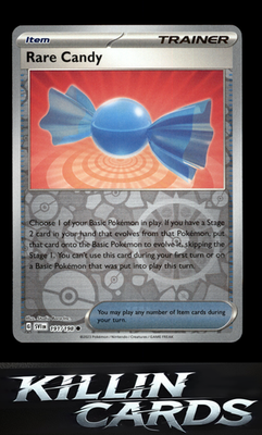 Reverse Holofoil Rare Candy - 191/198 191/198 Pokemon Common SV01: Scarlet & Vio