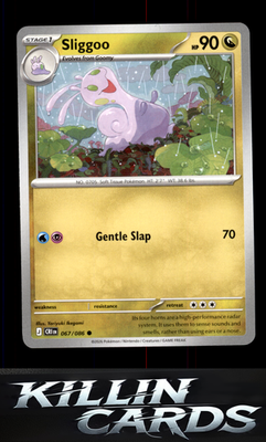 Sliggoo - 067/086 067/086 Pokemon Common ME04: Chaos Rising Card NM