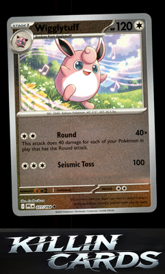 Reverse Holofoil Wigglytuff - 077/094 077/094 Pokemon Uncommon ME02: Phantasmal