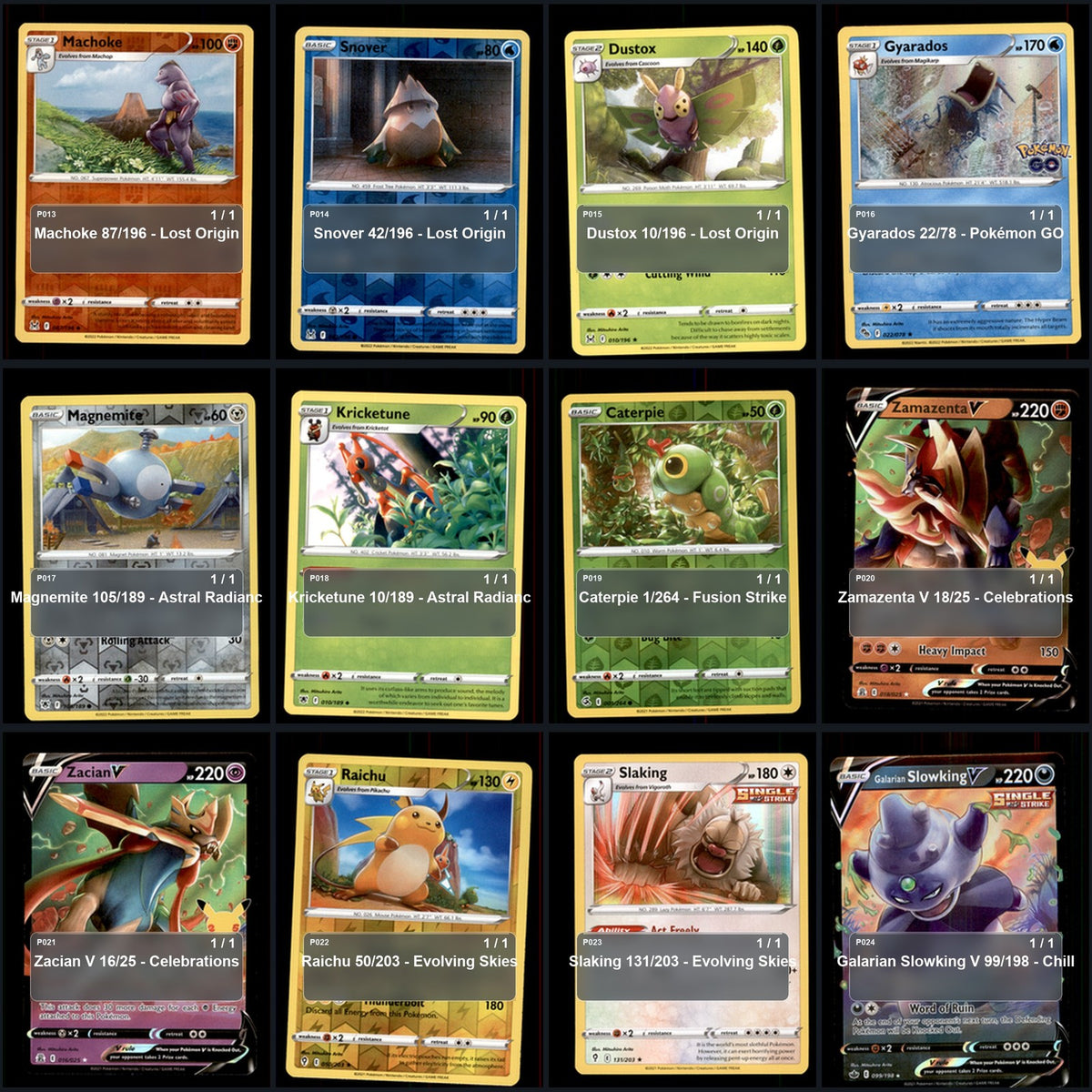 Pokemon TCG Mitsuhiro Arita Artist Collection 118 Cards Lot