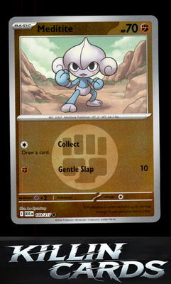 Reverse Holofoil Meditite (Energy Symbol Pattern) 103/217 Pokemon Common ME: Asc