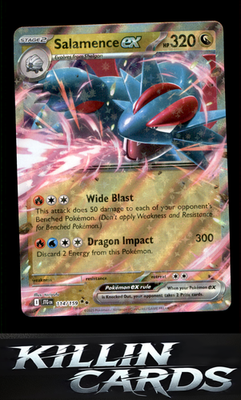 Salamence ex - 114/159 114/159 Pokemon Double Rare SV09: Journey Together Card N