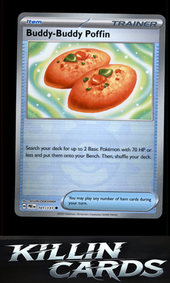 Buddy-Buddy Poffin (Poke Ball Pattern) 101/131 Pokemon Uncommon SV: Prismatic Ev