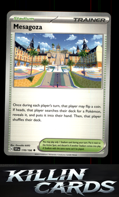 Mesagoza - 178/198 178/198 Pokemon Uncommon SV01: Scarlet & Violet Base Set Card