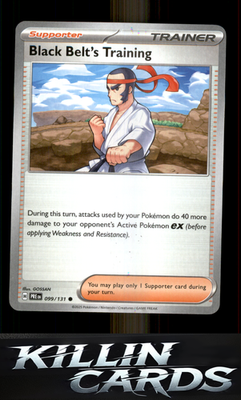 Black Belt's Training - 099/131 099/131 Pokemon Common SV: Prismatic Evolutions