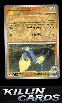 Reverse Holofoil Manectric 076/182 Pokemon Uncommon SV10: Destined Rivals Card N